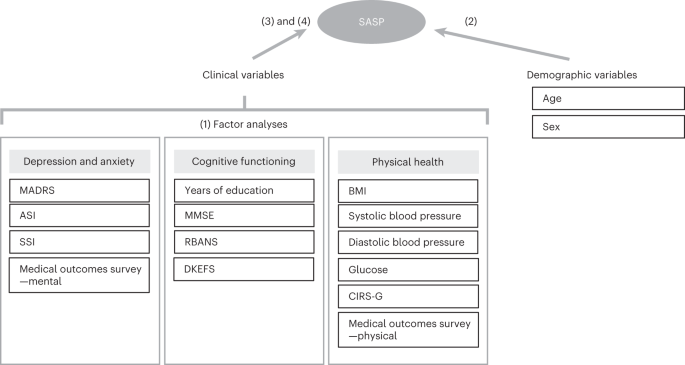 Major depression, physical health and molecular senescence markers abnormalities