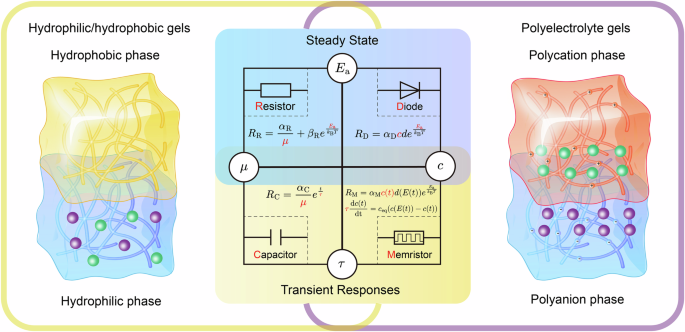 Design principles of soft integrated iontronics using gels