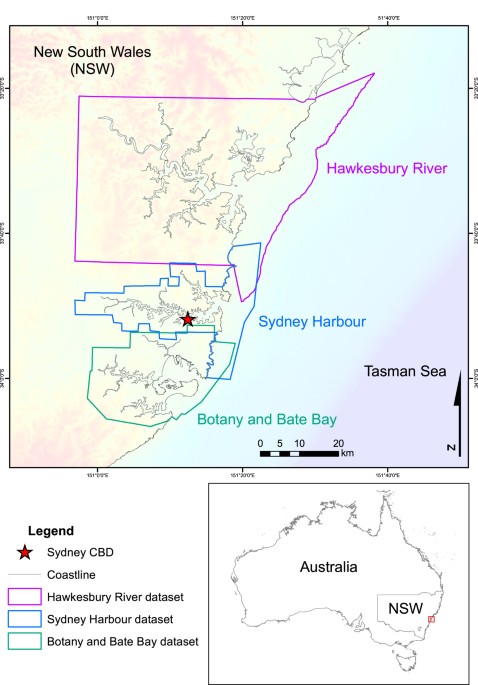 Hawkesbury River Depth Chart