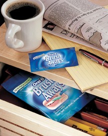 oral b brush aways