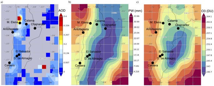The Solar Spectrum In The Atacama Desert Scientific Reports