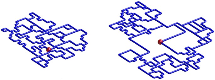Size distribution of ring polymers