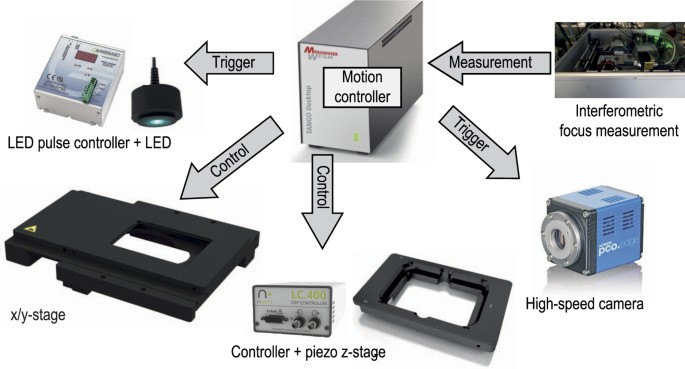 High-speed microscopy of continuously moving cell culture vessels |  Scientific Reports