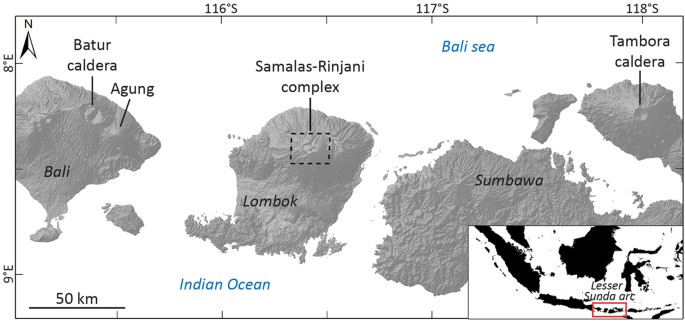 The 1257 Samalas Eruption Lombok Indonesia The Single Greatest Stratospheric Gas Release Of The Common Era Scientific Reports