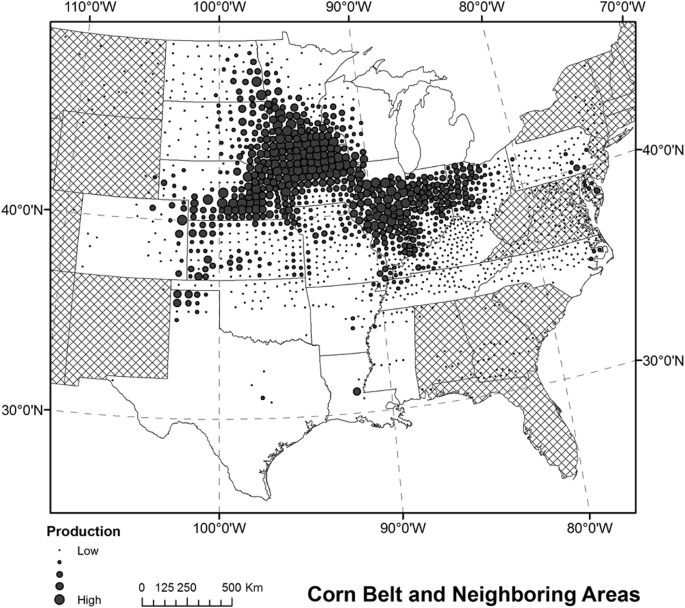 U.S. corn and soybean conditions fall slightly