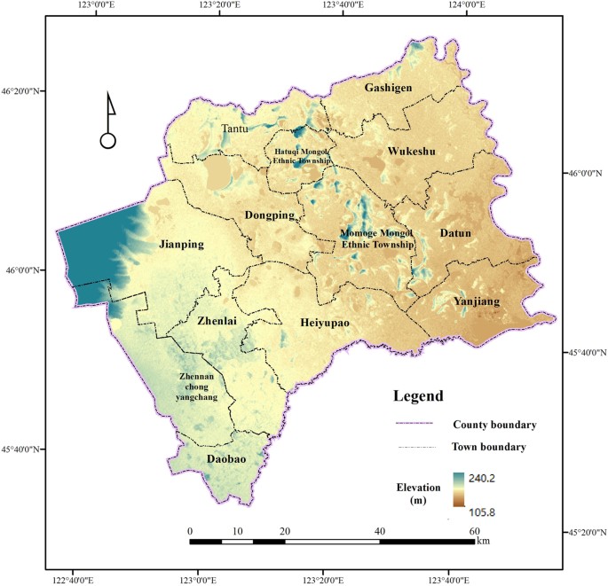 Historic Land Use Maps Analyzing Historical Land Use Changes Using A Historical Land Use  Reconstruction Model: A Case Study In Zhenlai County, Northeastern China |  Scientific Reports