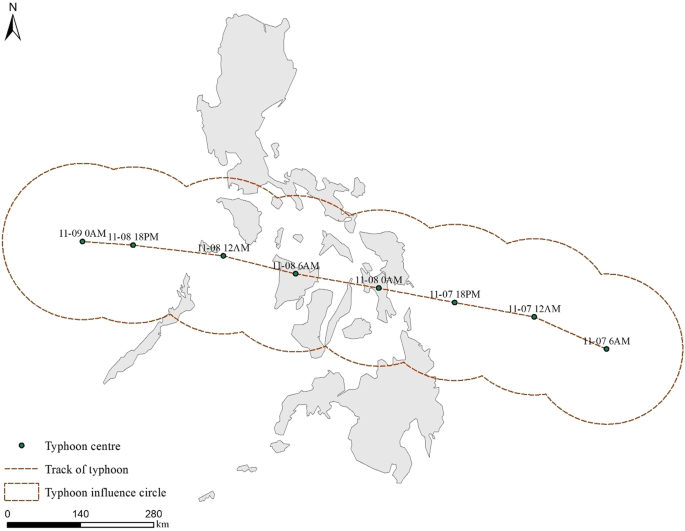 Global online social response to a natural disaster and its influencing factors: a case study of typhoon haiyan