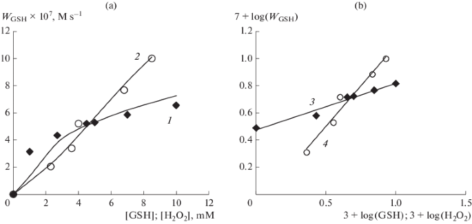 Interaction of Glutathione with Hydrogen Peroxide: A Kinetic Model |  Kinetics and Catalysis | Springer Nature Link