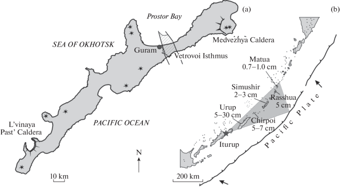 The Holocene Explosive Eruption on Vetrovoi Isthmus (Iturup Island) as a Source of the Marker Tephra Layer of 2000 cal. yr BP in the Central Kuril Island Arc