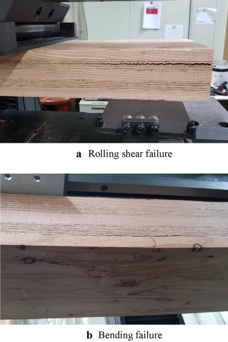 Out-of-plane shear strength of cross-laminated timber made of Japanese  Larch (Larix kaempferi) with various layups and spans, Journal of Wood  Science