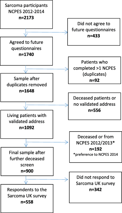 Age-related sarcoma patient experience: results from a national survey in  England, BMC Cancer