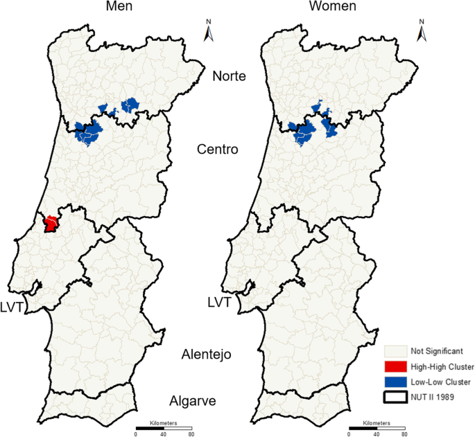 Administrative Map of the Algarve Region with Municipalities