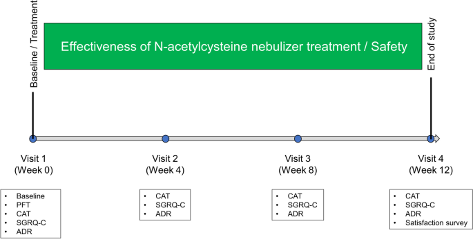 The effect of nebulized N-acetylcysteine on the phlegm of chronic  obstructive pulmonary disease: the NEWEST study | BMC Pulmonary Medicine