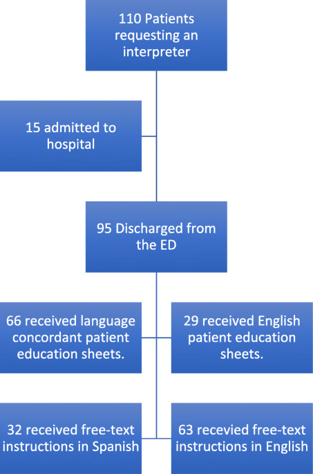Language assistance for limited English proficiency patients in a public  ED: determining the unmet need, BMC Health Services Research