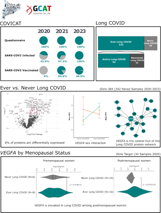VEGFA sex-specific signature is associated to long COVID symptom persistence
