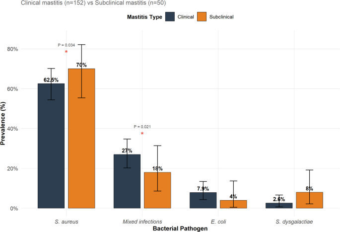 Whole genome sequencing reveals environmental pathogen misidentification and potential for cross-phylum antimicrobial resistance gene transfer in bovine mastitis: a pilot genomic study