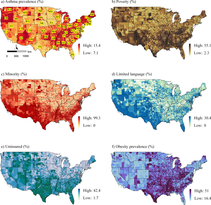 Neighborhood environmental vulnerability and pediatric asthma morbidity in  US metropolitan areas