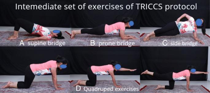 a Abdominal tightening—the subject is asked to do the movement which