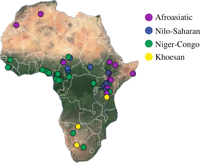 PDF) Whole genomes from Angola and Mozambique inform about the origins and  dispersals of major African migrations