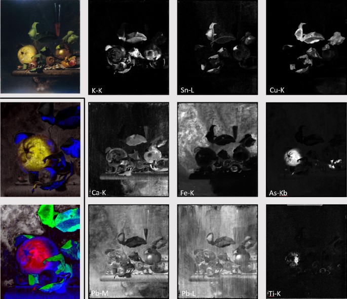 Combined Micro- and Macro scale X-ray powder diffraction mapping