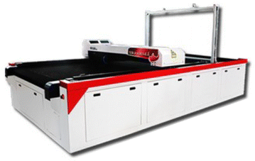 High Speed Industrial Textile Fabric Laser Cutting Machine