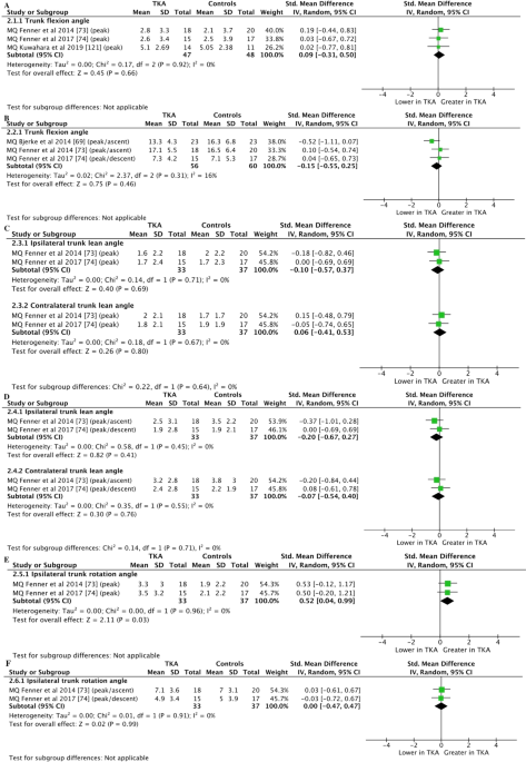 The effect of trunk flexion angle on lower limb mechanics during