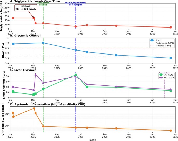 Tirzepatide in recurrent hypertriglyceridemia-mediated pancreatitis and type 2 diabetes: a case report | Cardiovascular Diabetology – Endocrinology Reports