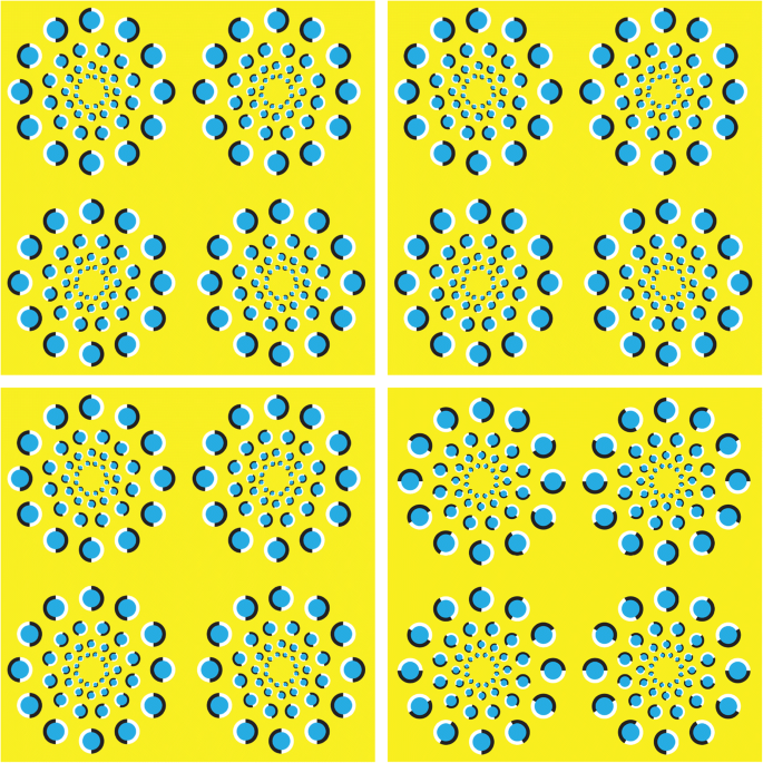 The Rotating-Tilted-Lines Illusion