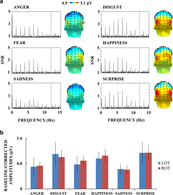 Consistent behavioral and electrophysiological evidence for rapid  perceptual discrimination among the six human basic facial expressions
