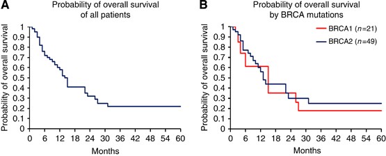 Overall survival and clinical characteristics of