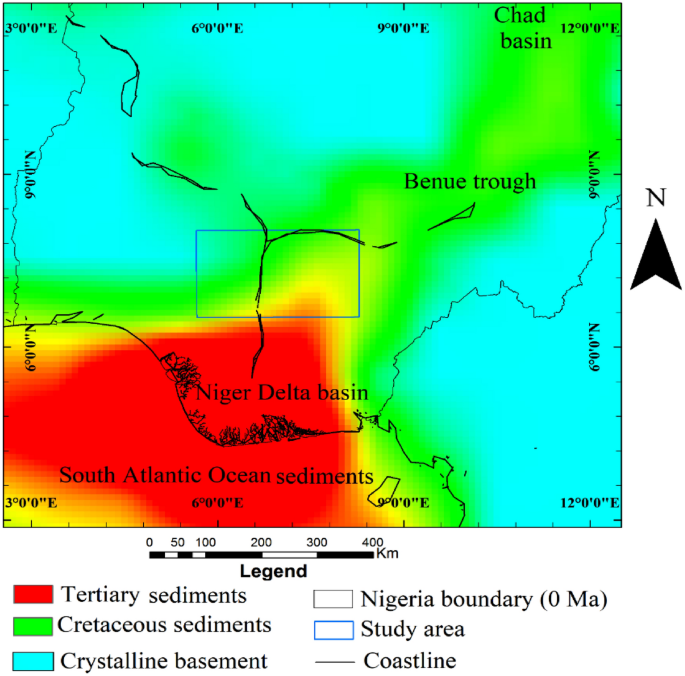 Contrasting structures of the Southern Benue trough and the contiguous ...