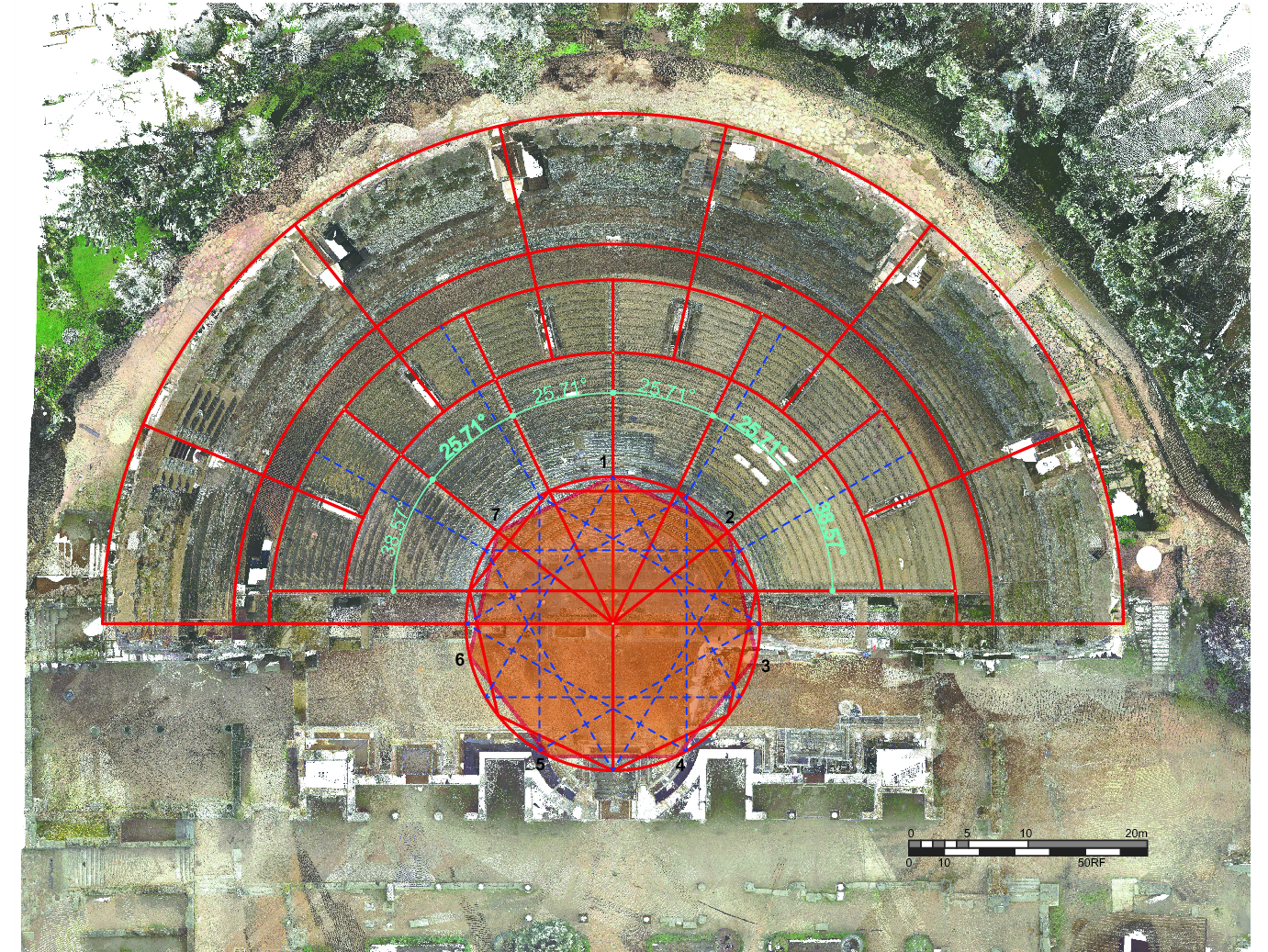 The Geometric Language Of Roman Theater Design Part 1