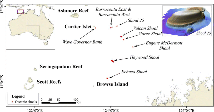 Submerged Oceanic Shoals Of North Western Australia Are A Major - 