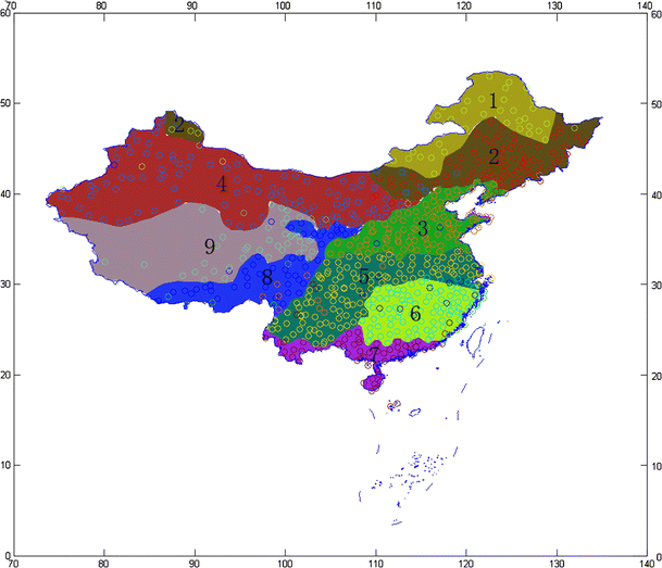 Temporal change of climate zones in China in the context of climate ...