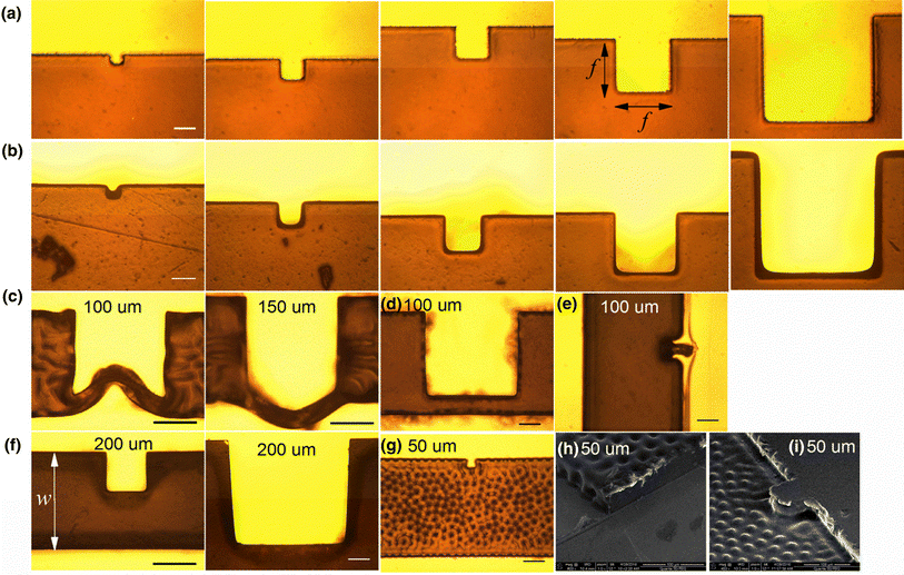 Optimization and application of dry film photoresist for rapid