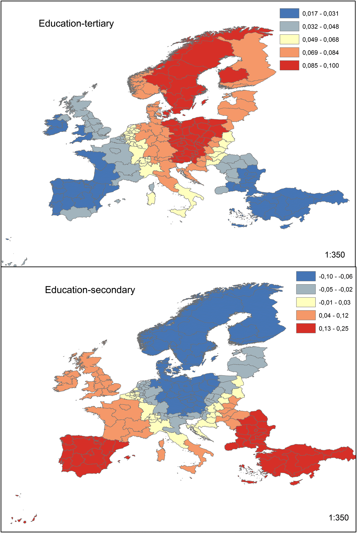 Clusters Of Stem Jobs Across Europe Springerlink