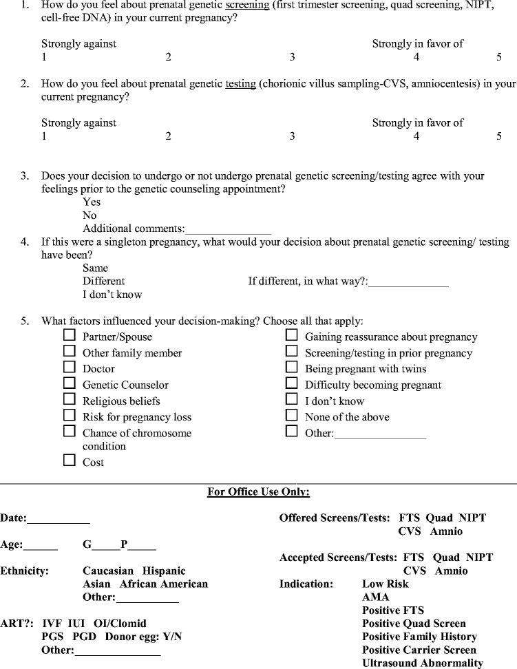 Dating first trimester screen