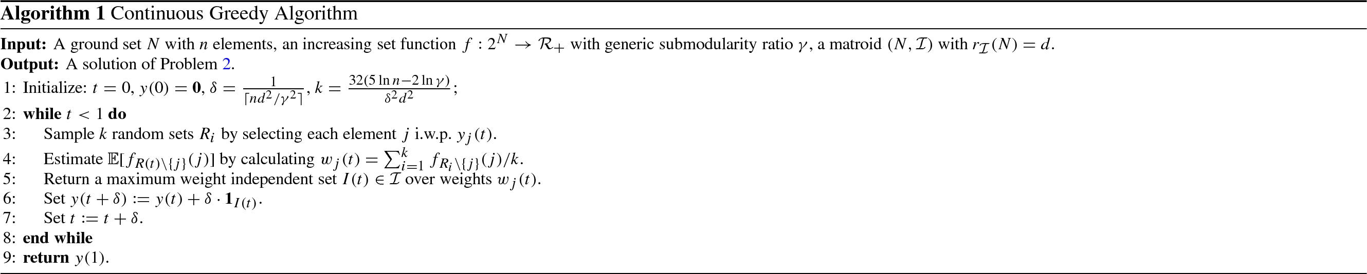 Parametric monotone function maximization with matroid Parametric monotone function maximization with matroid