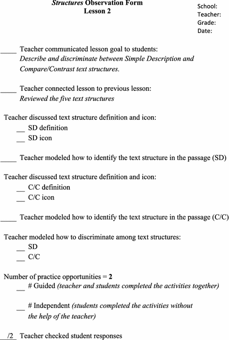 identifying and discriminating expository text structures text structure definition