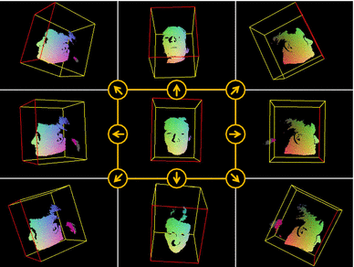 Accurate single viewmodel-based head pose estimation