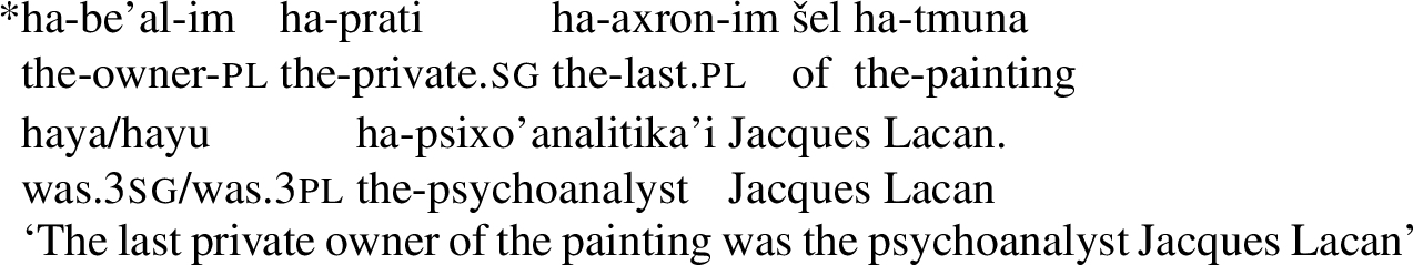 Pluralia Tantum Nouns And The Theory Of Features A Typology - 