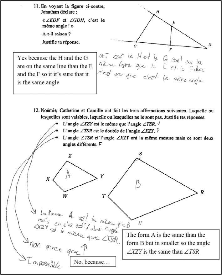 the semiotic and conceptual genesis of angle springerlink open image in new window