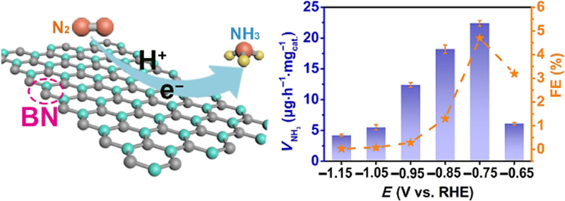 Hexagonal Boron Nitride Nanosheet For Effective Ambient N2