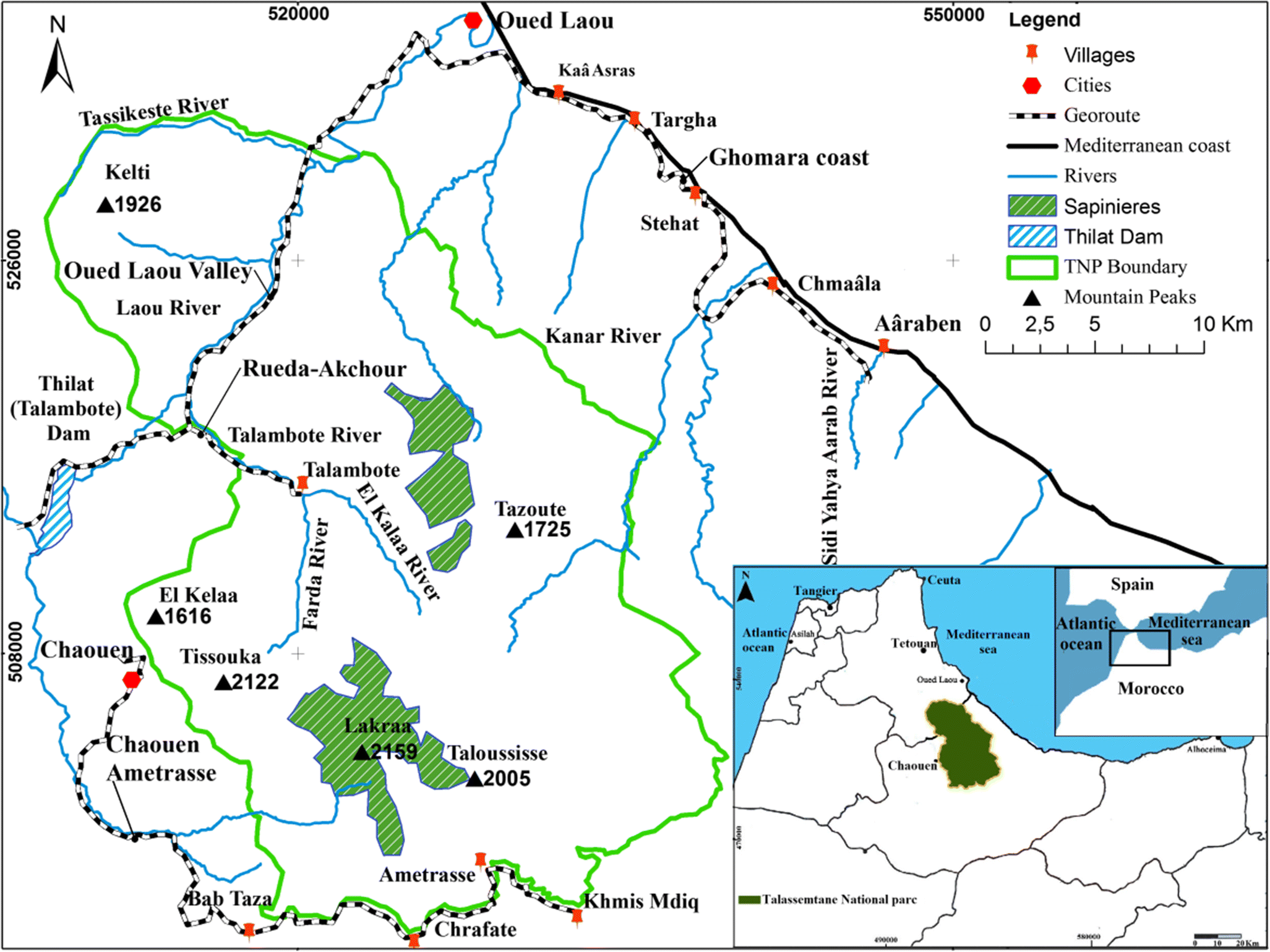The Geological Heritage Of The Talassemtane National Park