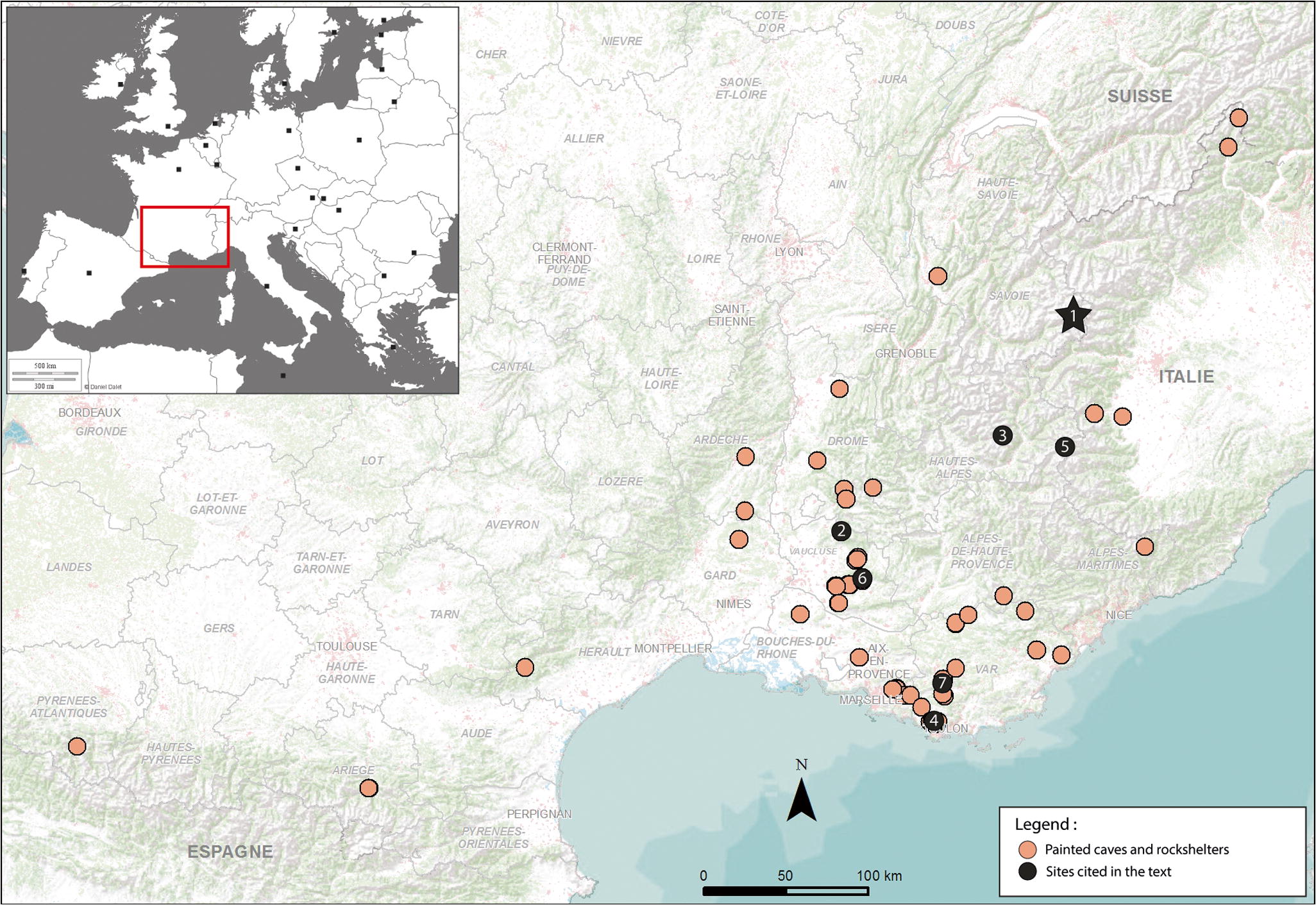 From Archeological Layers To Schematic Rock Art Integrated