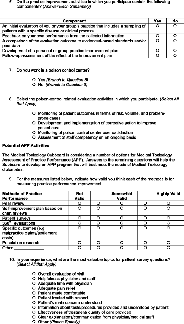 Clinical Chart Review