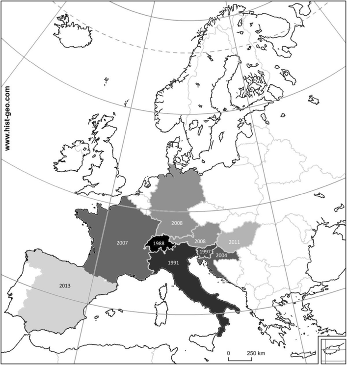 Walnut Husk Fly Rhagoletis Completa Diptera Tephritidae - 