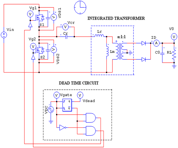 forward converter psim simulation software