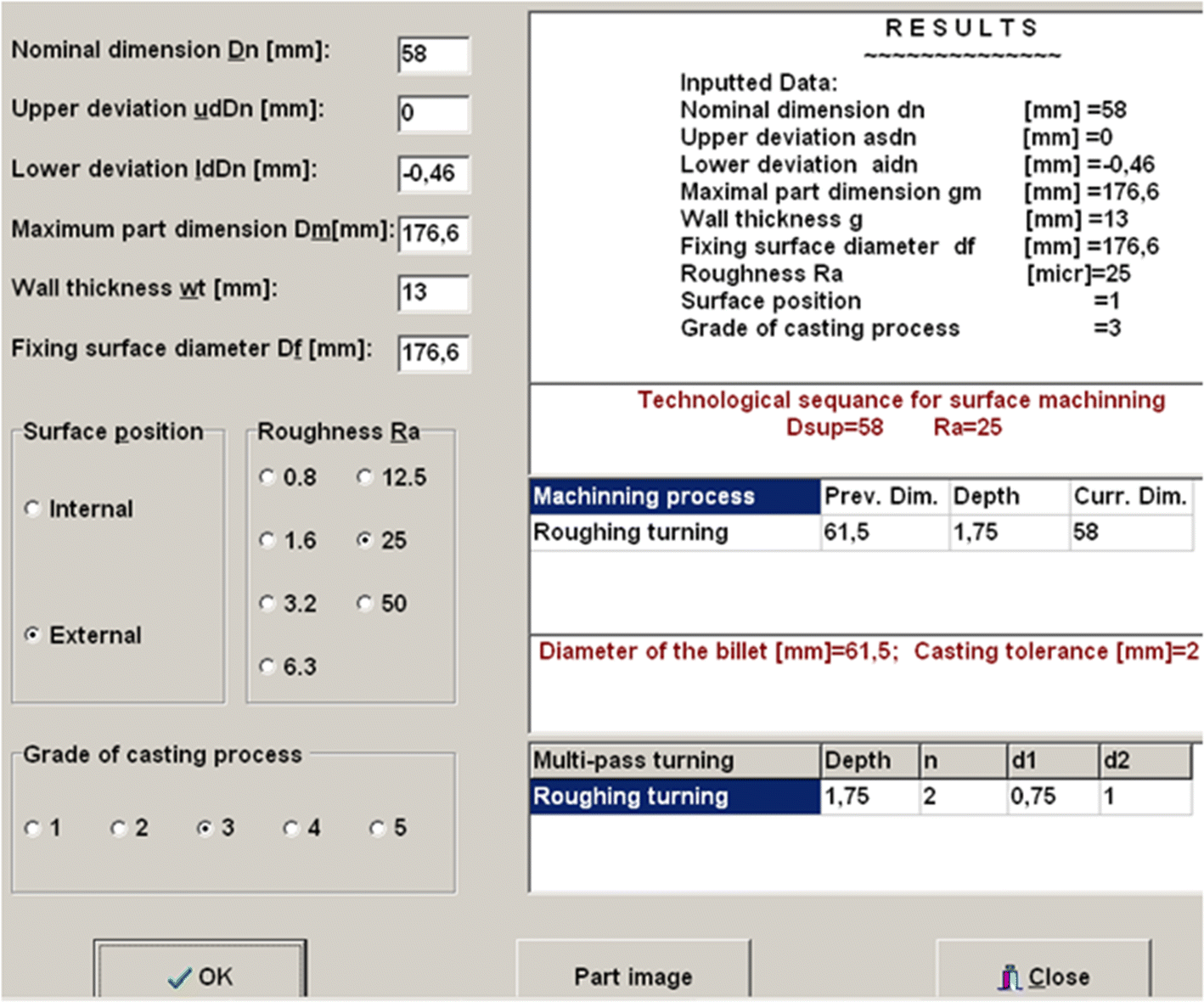 Iso 8062 Tolerance Chart