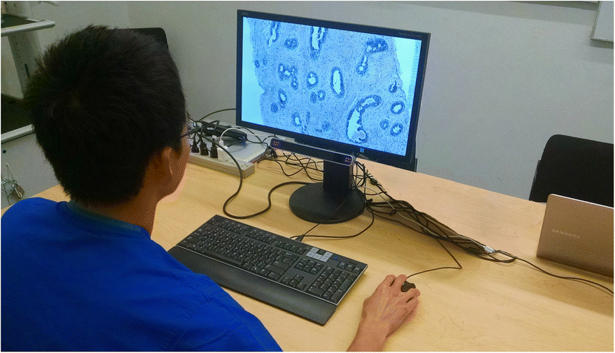 A Review Of Eye Tracking For Understanding And Improving Diagnostic - fig 1 a remote eye tracking